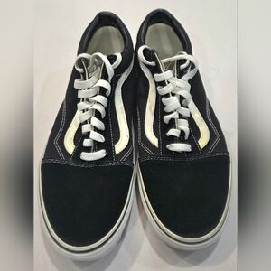 Vans Black and White Sneakers